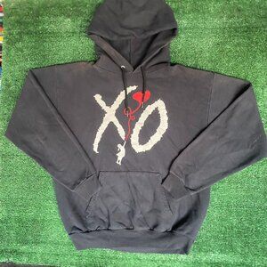 Vintage Y2K XO The Weeknd Hoodie Black Logo Sweatshirt
